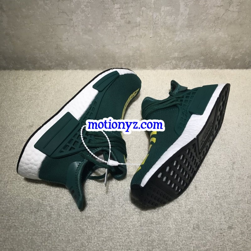 Real Boost Adidas NMD Human Race Green